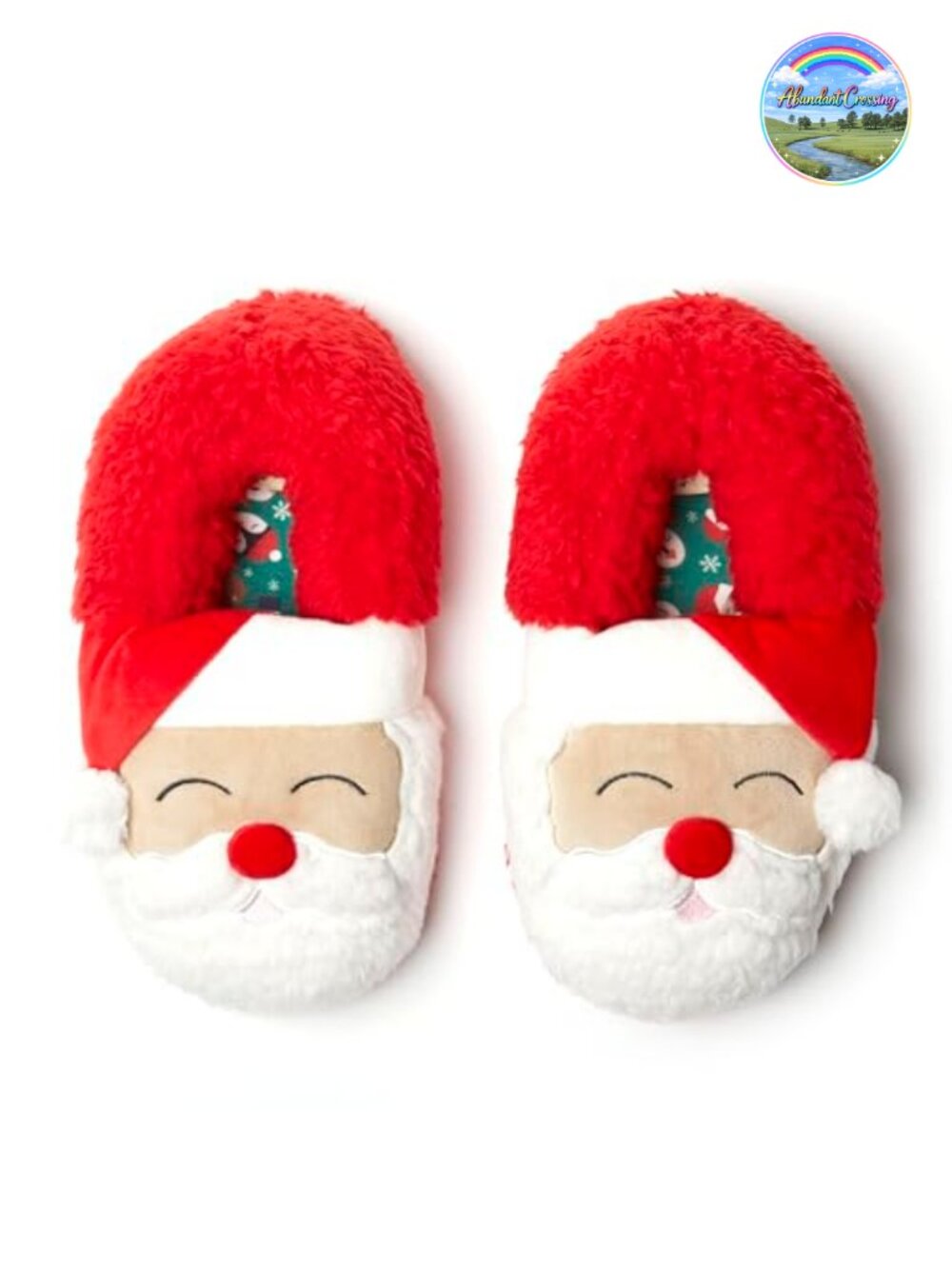Unisex Matching Family Holiday Christmas Reindeer Turkey Scuff Slippers